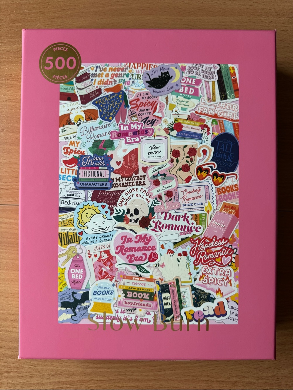 Hobbry Slow Burn 500-Piece Jigsaw Puzzle